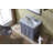 Hamil 37 " W Freestanding Standard 1 Single Vanity Bathroom Vanity With Carrara Marble Top
