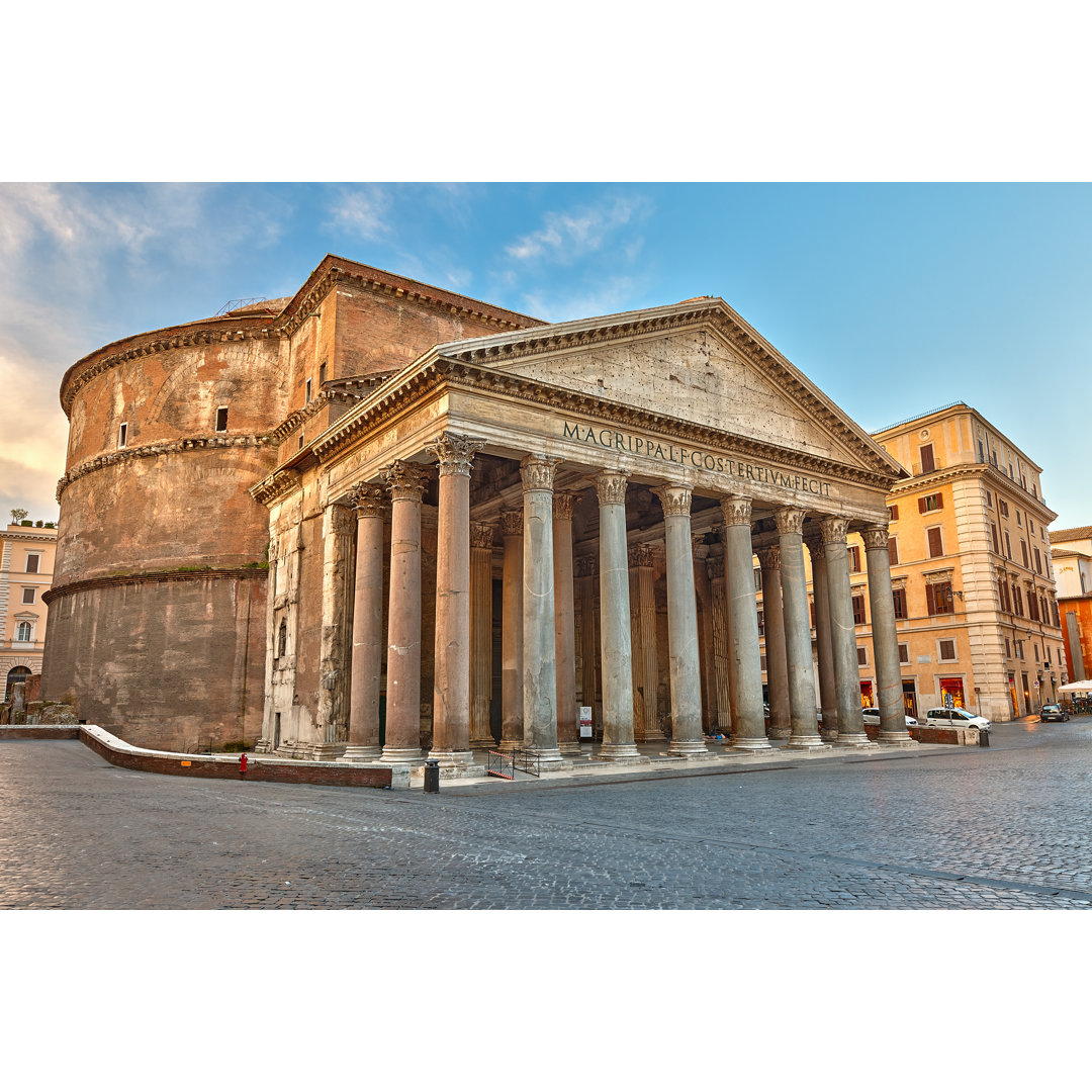 Pantheon in Rom, Italien von Sborisov - Kunstdrucke auf Leinwand