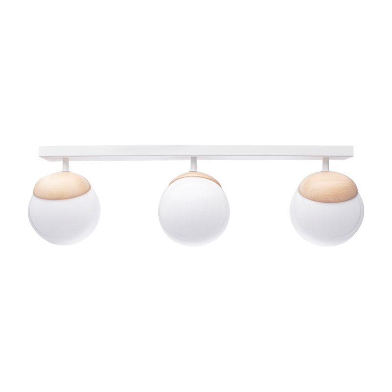 Parette Spotlight, White/Copper