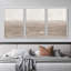 «Neutral Textured Seascapes Subtle Tones», 3 pièces-99077725-99077726