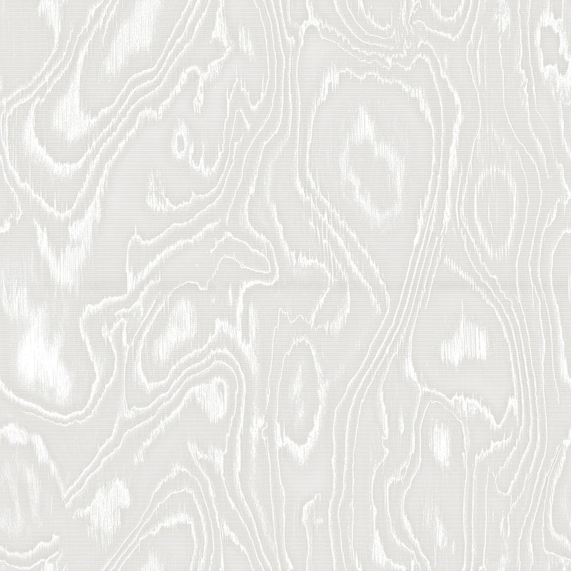 Burlwood - Grey White Wood Wallpaper