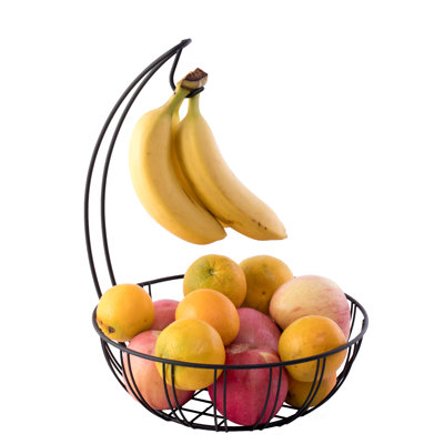 Support à fruits en métal avec support à banane Effie