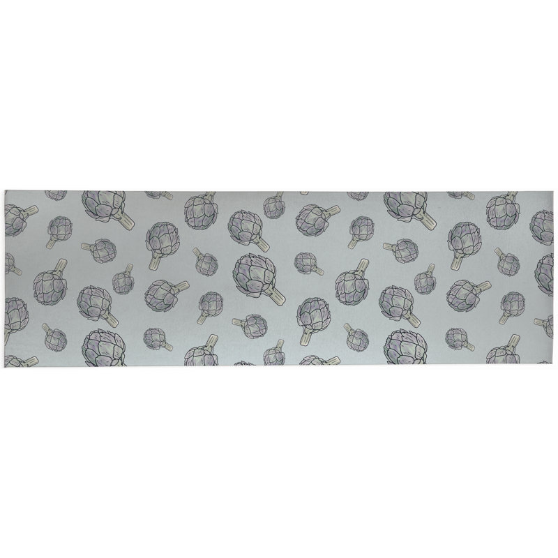 Tapis d'été Summer Artichaut, Tapis de couloir 2 pi 6 po x 8 pi