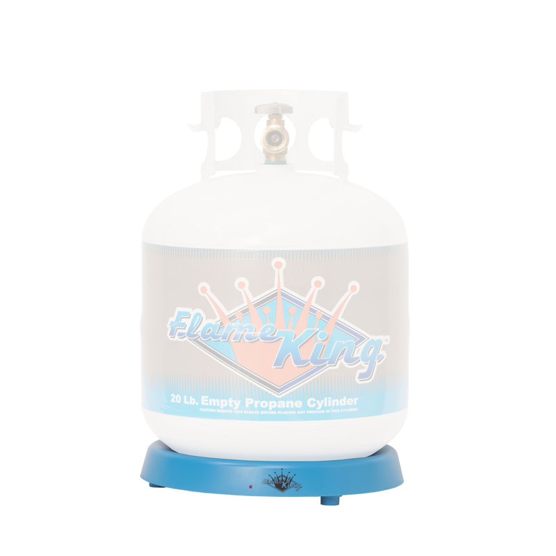 Flame King Smart Wireless Propane Tank Scale Bluetooth Gas Gauge w/ App Connectivity 20-40LB Tanks