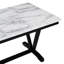 Modern Style 6-Piece Dining Table With 4 Chairs & 1 Bench