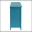 Console avec rangement bleu sarcelle