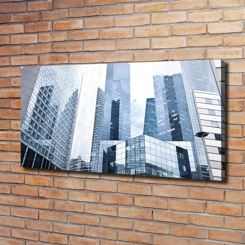 Skyscrapers - Wrapped Canvas Print