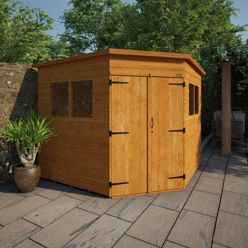 6x6w Tiger Deluxe Corner Shed