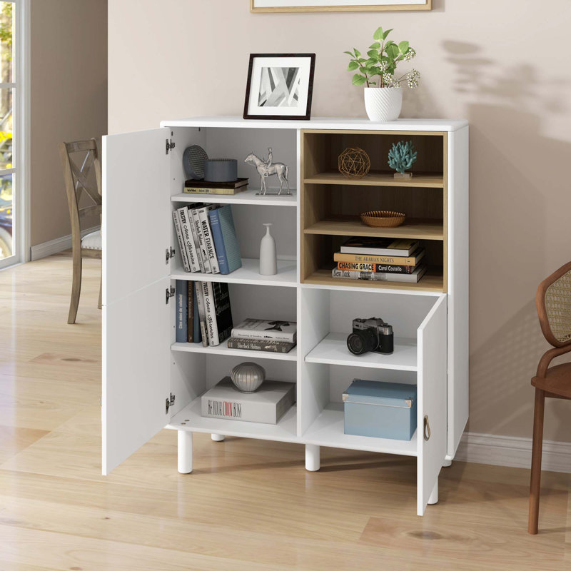 Buffet de 39,4 po Ankita, Blanc