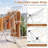 Clothes Drying Rack Foldable 2-Level Laundry Airer with Adjustable Wings