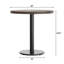 Plateau de table rond en bois massif de 30 po avec base de salle à manger de 18 po-948068902-948069850-948069848