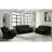 Stonic Ebony Console Reclining Loveseat-1293802696