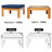 74.2'' Wood  Outdoor Patio Sofa With  Cushions-182763090