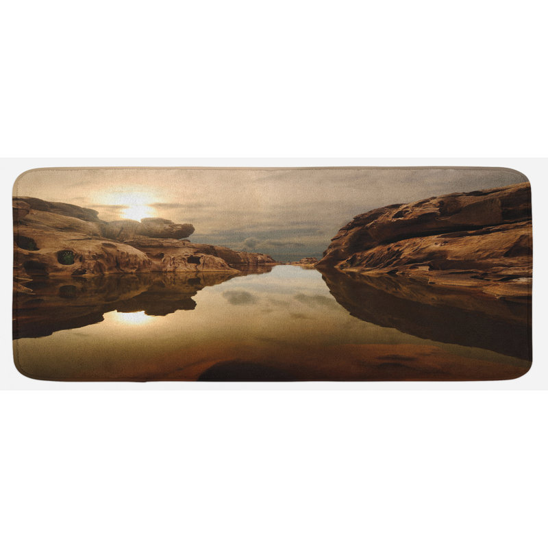 Tapis de cuisine nature
