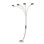 Lampe de table arquée 43,25 po Cuvier