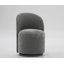 Chaise pivotante rembourrée Benbow-644654402