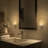 White Plug-In Dimmable Night Light With Acrylic Decor And 3000K Light
