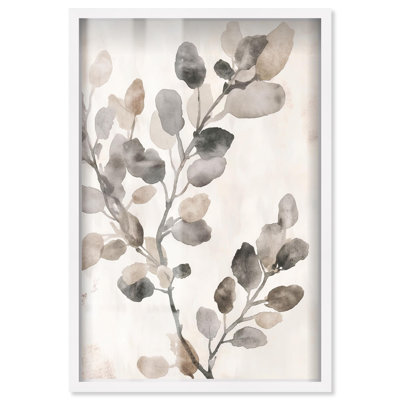 Ghostly Grove I Shadowbox Print Boho Natural Art by Art Remedy