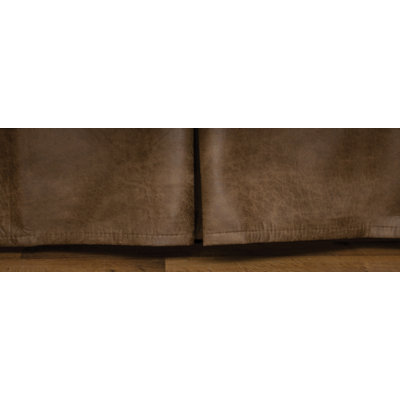 Woodland River Lariat - Jupe de lit King Western Ranch Bedding, décor rustique