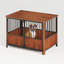 Table de bout cannelée 43 po pour chiens de grande et moyenne taille
