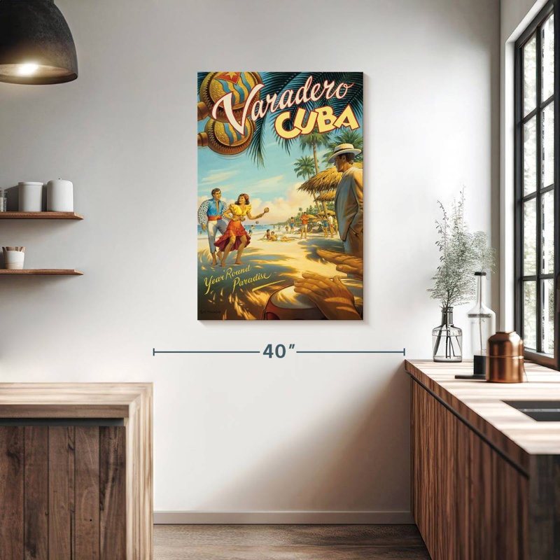 Gillard Varadero, Cuba, H 39 po x l 26 po