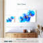 Fleur bleue abstraite Avery-107959796