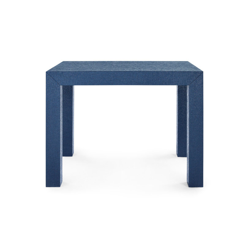 Parsons End Table, Navy Blue