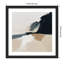 «Coastal Sand Modern Abstract Landscape II» par The Creative Bunch Studio, reproduction d'art encadrée