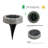 Low Voltage Solar Powered Integrated  LED Well Light Pack