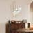 Feather-Shaped Wall Clock