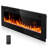 Wall-Mounted ** Electric Fireplace Insert with Remote-836244342