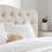 Linen Upholstered Headboard-Modern-Adjustable Height-Diamond or Button Tufting-428423627-428423630