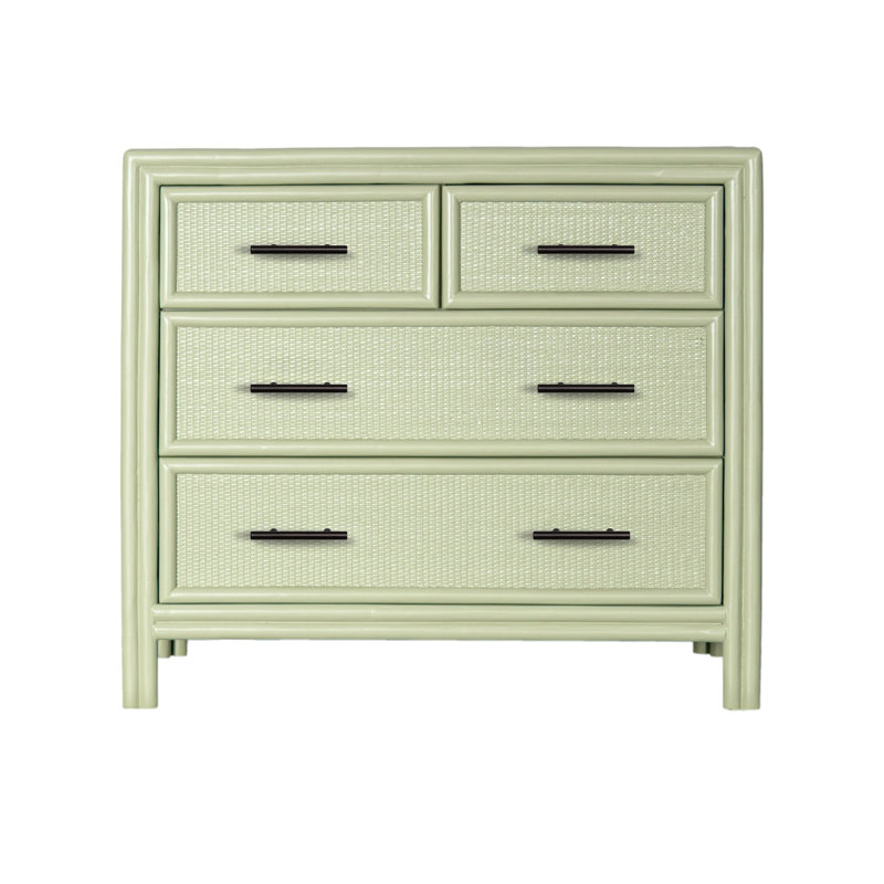 Aruba 4 - Drawer Nightstand, Celery Green