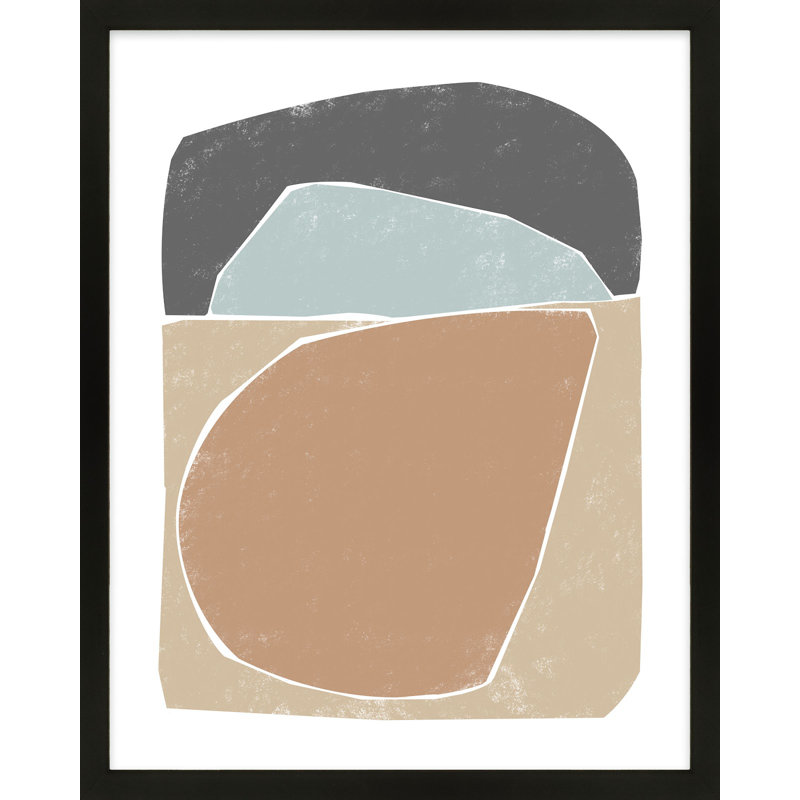 Dusk Painting by Jacques Pilon, Black, 20" H x 16" W x 1.25" D