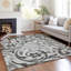 Tapis gris en polyester tissé à la machine Fritch-234106547