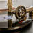 Black+Gold Free Form Solid Wood+Copper Media Players