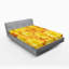 Drap-housse orange Ambesonne-106771352-106771330