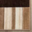 Tapis abstrait brun / beige Shaliya-663542020