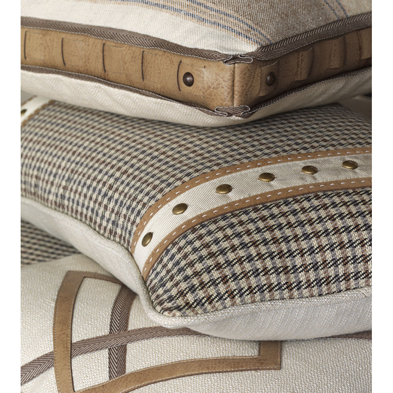 Aiden Striped Linen Throw Pillow