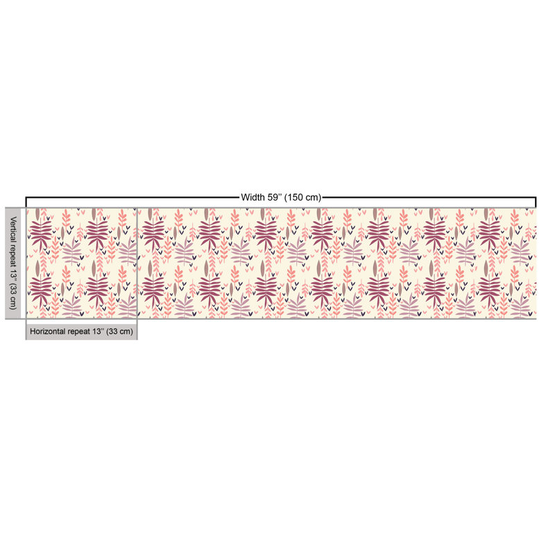 Chene Autumnal Foliage Leaves Warm Nature Multi-Purpose Fabric
