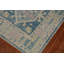 Tapis de couloir bleu Oushak