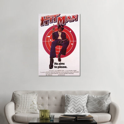 Affiche de film « Hit Man » par radio Days-impression