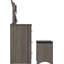 Kelton Dressing Table Set with Mirror-632654208