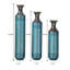Ensemble de 3 vases de plancher en métal