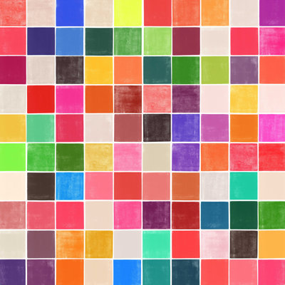 «Garima Dhawan Colorquilt 4» par Garima Dhawan, reproduction sur toile tendue