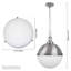Luminaire suspendu simple Globe-1574007802