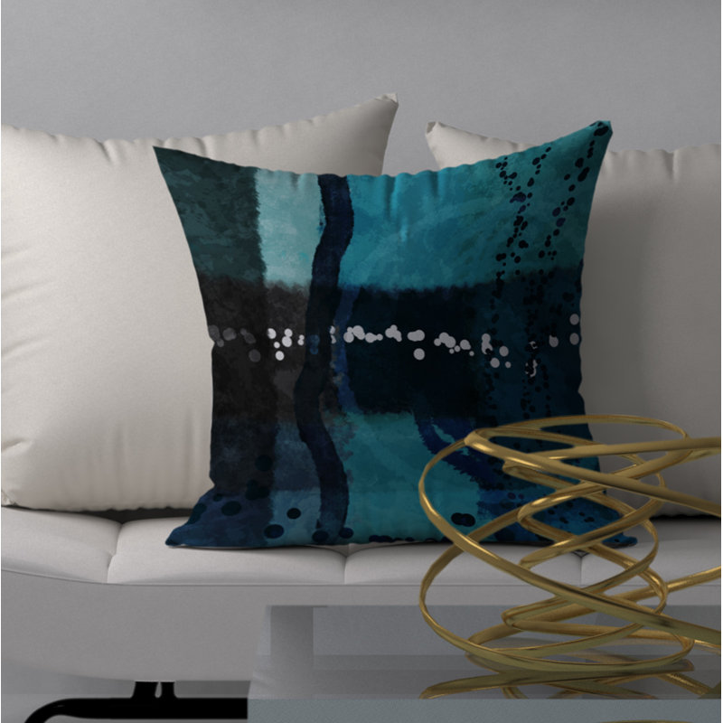 Housse de coussin carrée/insert, 18" x 18"