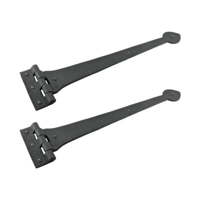 Wrought Iron Heart Shape Strap Hinge