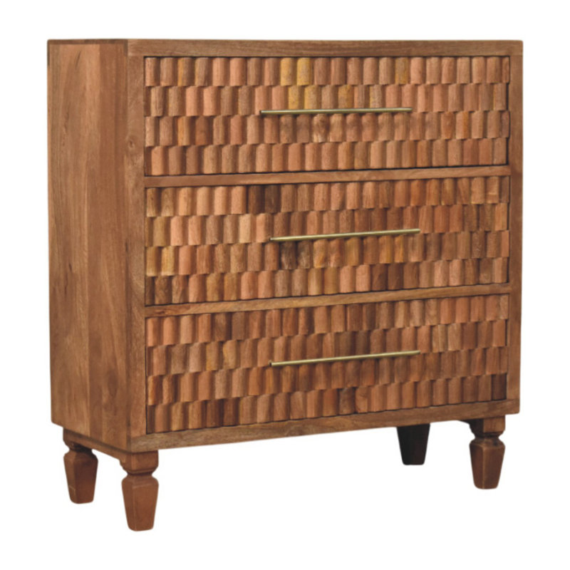 Napeague 83cm W 3 - Drawer Chest of Drawers