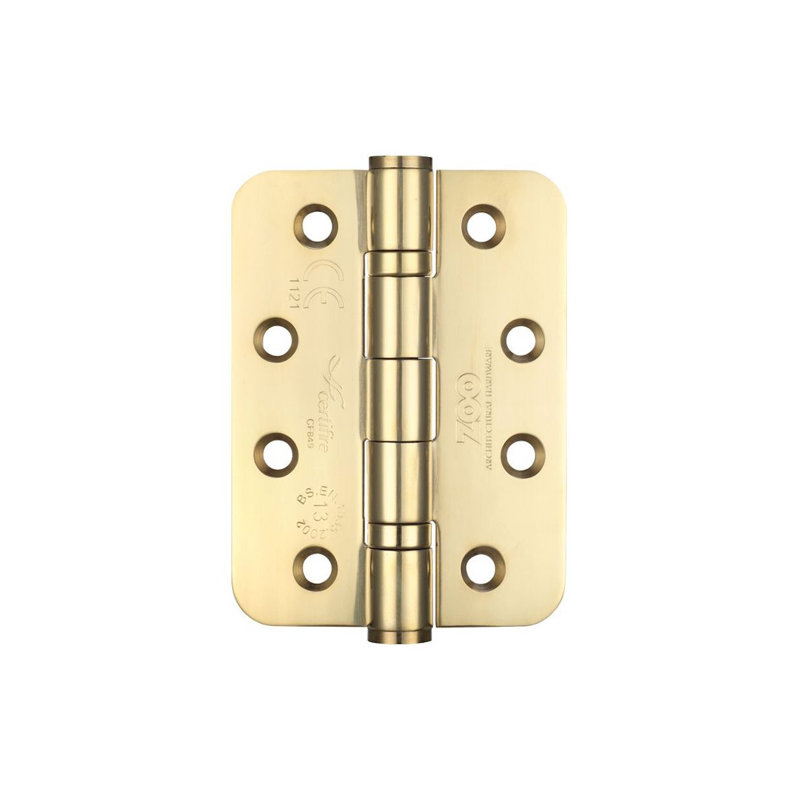 10.2cm H x 7.6cm W Butt Bearing Pair Door Hinges, Satin Stainless